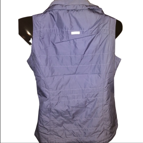 Columbia fleece lined Vest Shining Light Vest Blue Medium - Picture 14 of 14